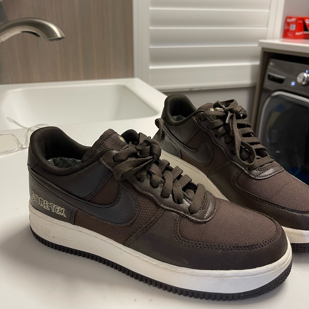 Brown Nike Air Force 1 Low “GoreTex”